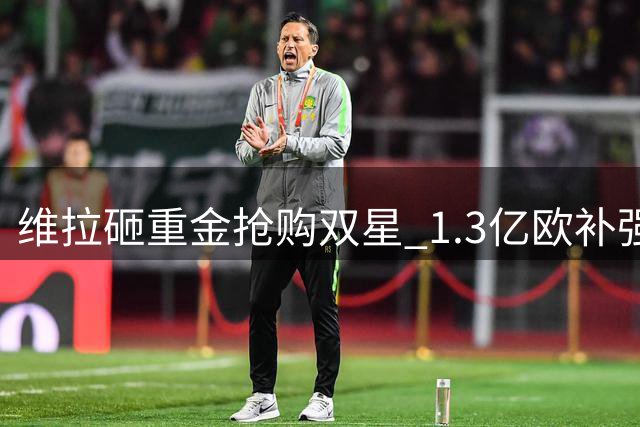 维拉砸重金抢购双星 1.3亿欧补强锋线